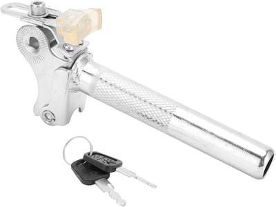 Vouwbare Fiets Zadelpen van Metaal, Eenvoudig te Installeren Fietsaccessoire met Diameter van 25.4mm, Lichtgewicht en Duurzaam