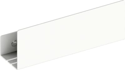 KEUCO Doucheplank van aluminium, wit, lijm of boren, afneembare mand, handdoekhaak en afvoergleuven, 32 x 9 x 12 cm, wandmontage in de douche, doucheplank