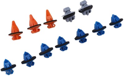 Dailygoods- Flare Panel Clips - Vervangingsset voor Prado 120 - ABS materiaal - 12 stuks - Duurzaam - Lichtgewicht - Schokbestendig - Car Clips