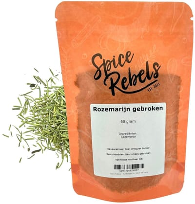 Spice Rebels - Rozemarijn gebroken - zak 60 gram