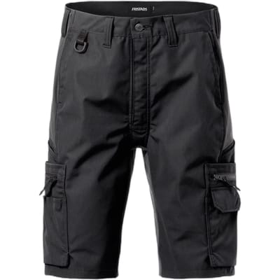Fristads Korte Servicebroek Stretch Dames 2548 Plw - Zwart - 38