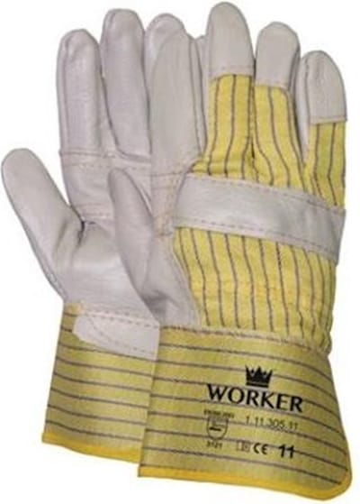 OXXA - Worker - Leren Werkhandschoenen - maat 11 (xxl) - 12 paar