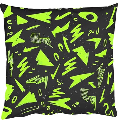 Sierkussens - Kussentjes Woonkamer - 50x50 cm - Vormen - Pijlen - Abstract - Zwart