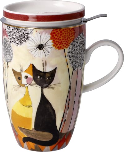 Goebel - Rosina Wachtmeister | Thee Mok Soffioni | Beker - porselein - 450ml