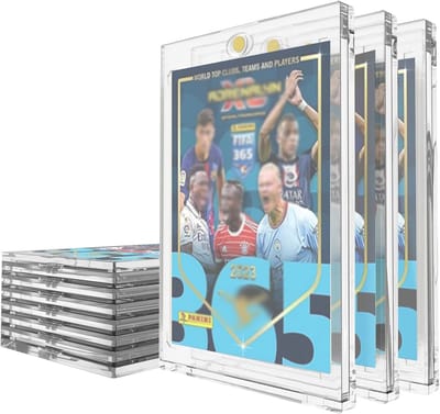 Pack van 10 Magnetische Kaarthouders voor Spelkaarten - 35PT Harde Beschermende Opberghoes met UV-bescherming en Transparante Afwerking