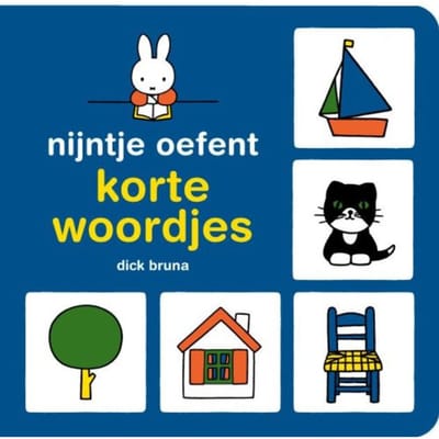 Nijntje Oefent Korte Woordjes - Nijntje Oefent - Dick Bruna