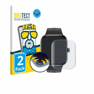 BROTECT - Screenprotector voor Honor Choice InFoWear Watch 2 Pro - Folie Beschermfolie matte volledig dekking 2 Stuks