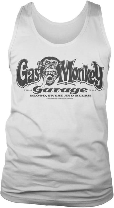 Gas Monkey Garage Tanktop met logo Tanktop GMG-7-GMG044-H95-10