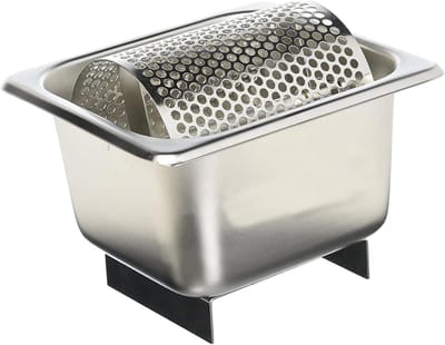 Boter Dispenser - Boter Roller - Brood Beleggen - Tijd en moeite besparend - 17.5 cm - Zilverkleurig