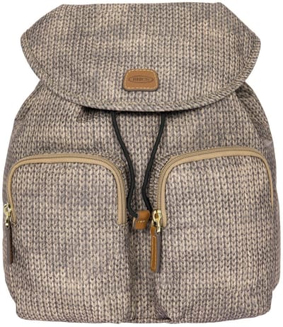 BRIC'S vrijetijdsrugzak rugzak X-Travel City Backpack Piccolo Wool Nut bruine