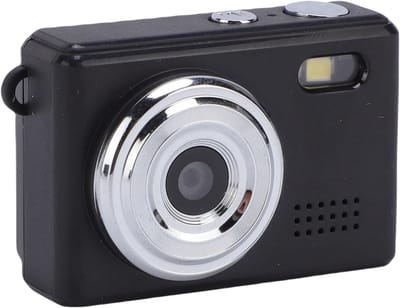 SnelShoppen - Mini Keychain Camera Videorecorder 1080P HD Compact Digitale Camera met Kleurenscherm 2MP 200mAh Batterij voor Kinderen en Tieners (Zwar