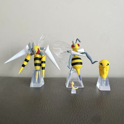 1/20 Schaal De Wereld Echte Articuno Moltres Zapdos Nidoking Milotic Garchomp Torterra Gengar Schattig Actiemodel Model Speelgoed gray