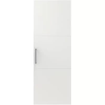 Sencys Binnendeur Industrial - 2 Groef - Wit - Opdek - Links - 78x201,5cm