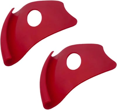 Velg Beschermers - Motor Bandenwissel - Banden Monteren - Dubbele Verhoogde Randen - 14x25cm - Rood