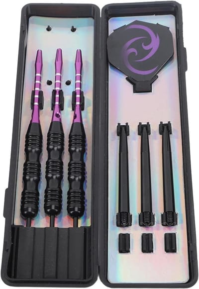 Darts Set - Pijltjes Set - Thuis Spelen - Gekarteld Grip Ontwerp - 21x10x2 cm