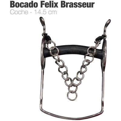 Mors voor aanspanning paard Zaldi Felix Brasseur FB-212112-56W/B