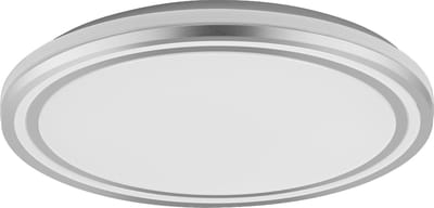 LEDVANCE ORBIS Helman plafondlamp met LED, wit/zilver, 36W, 2500lm, 3000K, 830 vriendelijk warm wit, 485mm diameter, inclusief montageschroeven en pluggen
