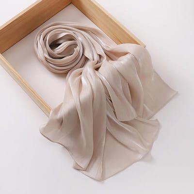 Eid Organza 70*175 cm Maxi Satin Khimar Abaya Dubai Arabisch Islamitische Moslim Sjaal Dames Glanzende Hijab Turban Hijabs Musulmans Femme gray