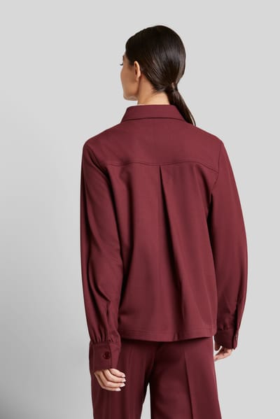 Bugatti Damen Overhemd blouse met 1 knoop manchet