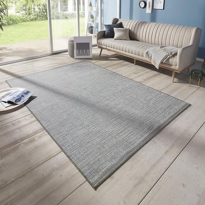 Binnen & buiten vloerkleed Lens Elle Decoration - blauw 154x230