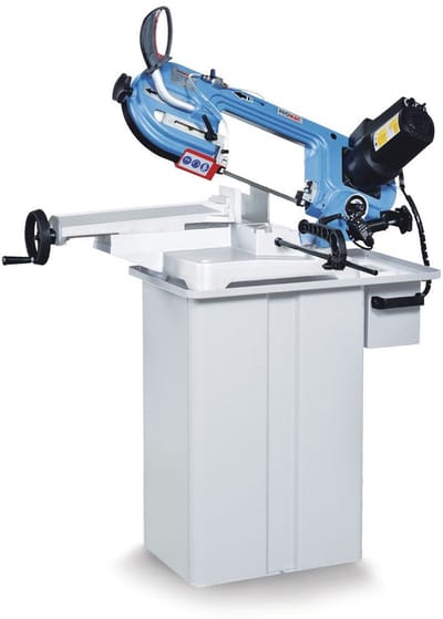 Metaalbandzaag 0-60° zaagcapaciteit rond 150 mm 1,1 kW 230V variabele snelheden 22-65 m/min koeling Jet SX815DVP