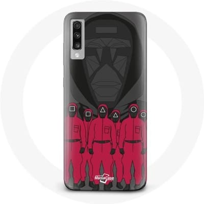 Coque de protection - Samsung - Galaxy A70 - Rouge - Souple - Protection chocs et rayures