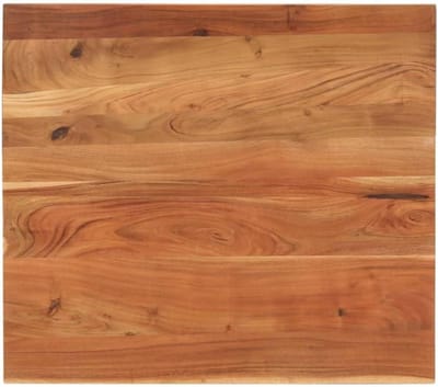 Tafelblad - Houten blad - Meubelprojecten - Massief acaciahout - 90 x 80 cm - Natuurlijk