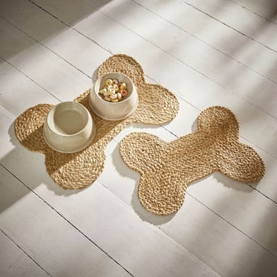 LOBERON Huisdierenplacemat set van 2 Rinley bruin