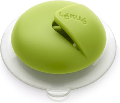 Lékué - Cut&Wrap foliesnijder met zuignap - groen - plastic folie - aluminiumfolie snijder