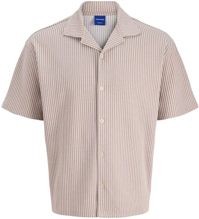 JACK&JONES - JORSUMMER STRIPED SHIRT SS SS25 - Heren - Polo's