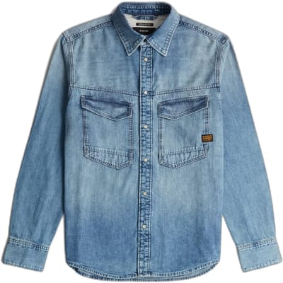 G-Star - Dakota regular shirt l\s - Heren - Overhemd