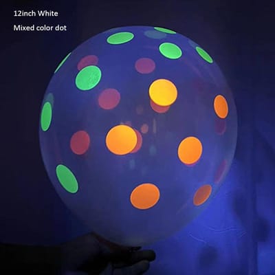 10/20/30 STKS 12inch Fluorescerende Ballon Licht Op In Het Donker Lichtgevend Liefde Hart Latex Ballon Voor Bruiloft Verjaardagsfeest Decoratie 10pcs&12INCH