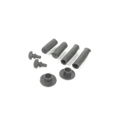 Set 8 rubbers RMS voor scooter Piaggio 125 Vespa PX 1977 tot 1983 Nieuw