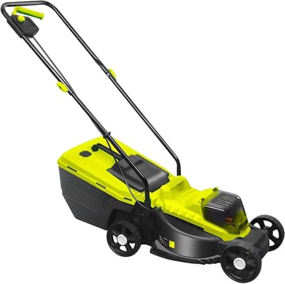 Elektrische Grasmaaier - Grasmaaier Gazonmaaier - Gazononderhoud - Borstelloze Motor - 45 L Opvangbak - Grijs