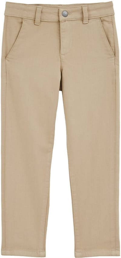 WE Fashion Jongens slim fit chino van jogkwaliteit