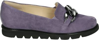 Hassia - 301586 - Instappers - Kleur: Paars - Maat: 38