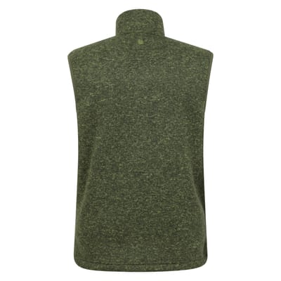 Mountain Warehouse Heren Idris Fleece Gilet (Kaki Groen)