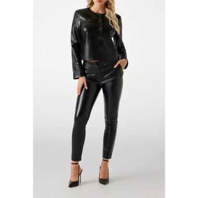GUESS Fergie Skinny Pants Jet Black A996 Taglia: 36 | Pantaloni skinny Outlet | Donna | Nero