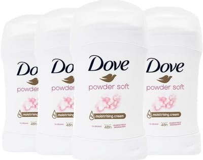 Dove Deo Stick - Powder Soft - 4 x 40 Gram