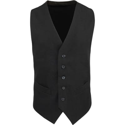 Premier Heren gevoerde bodywarmer (Zwart)