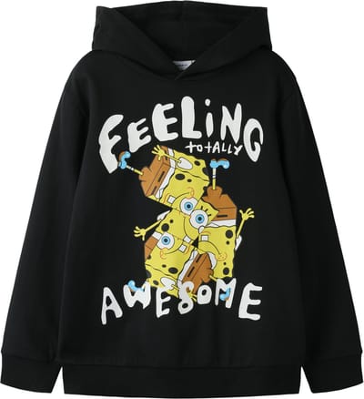 NAME IT - NKMDRAKE SPONGE NREG SWEAT WH BRU CPLG - Jongens - Sweaters