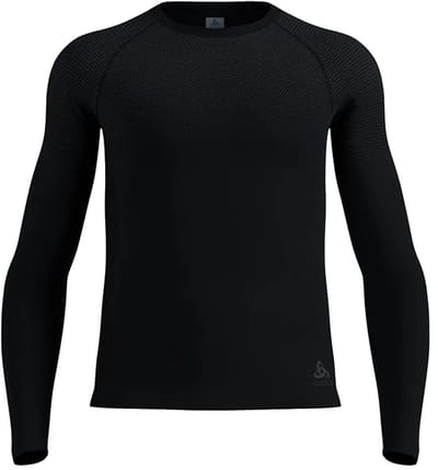 Odlo Performance Light Lange Mouwen Basislaag Zwart S Man