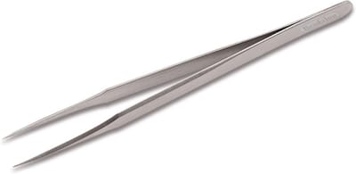 Precisie Pincet - Kralen Tang - Sieraden Maken - Roestvrij Staal - 18 cm Lengte