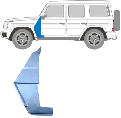 Reparatiepaneel voorspatbord voor Mercedes G-Class W460 W461 W463 1979- / Links