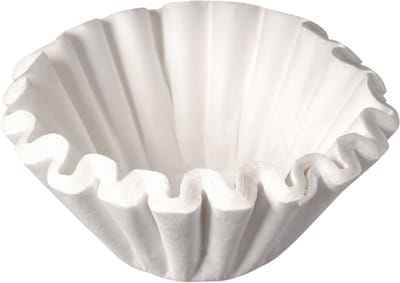 Tchibo korffilters wit 250/84mm voor professionele koffiezetapparaten