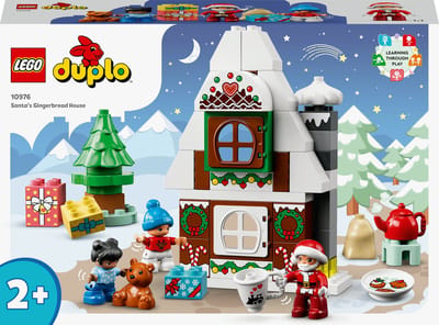 LEGO DUPLO Peperkoekhuis van de Kerstman Speelgoed voor Peuters vanaf 2 Jaar 10976