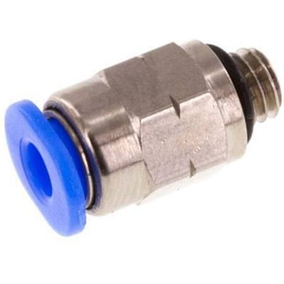 1/8'' x UNF 10-32 Messing/PBT Insteekfitting NBR [5 Stuks]