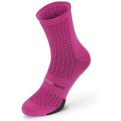 R2 - Endurance Fietssokken - Roze/Zwart - Maat S (35 - 38)