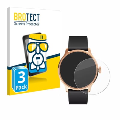 Screenprotector 3 Stuks voor Withings ScanWatch Light Beschermglas transparant