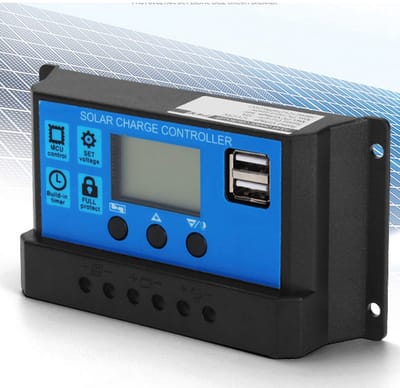 Dailygoody - Solar Laadregelaar - MPPT Technologie - Efficiënte Energieoplossing - 24V Zonnepaneel - PWM-controller - Betrouwbare Oplader voor Auto's